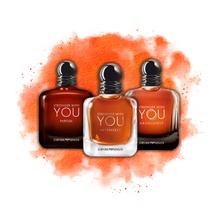 Stronger With You Trio Pack full bottle image on white background – Sample this fragrance at Scent Suave