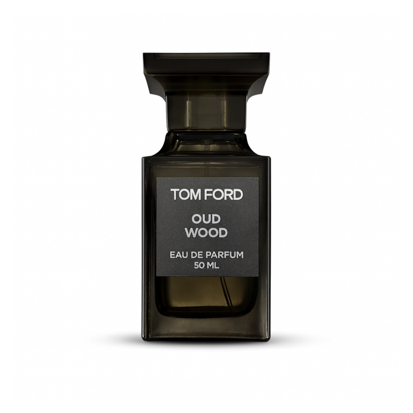 Tom Ford Oud Wood Eau de Parfum 50ml bottle – luxury men's fragrance with oud, sandalwood, and amber notes