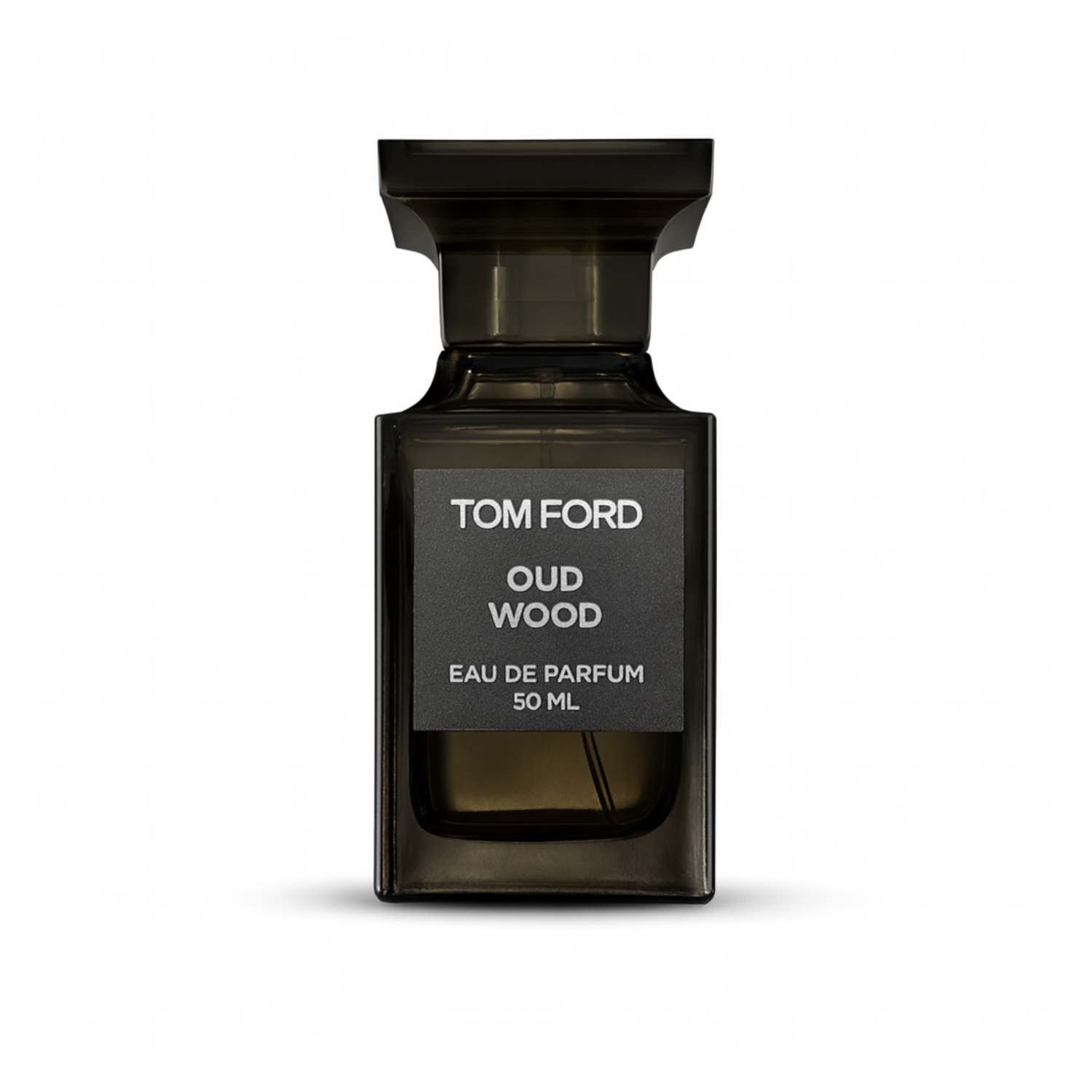 Tom Ford Oud Wood Eau de Parfum 50ml bottle – luxury men's fragrance with oud, sandalwood, and amber notes