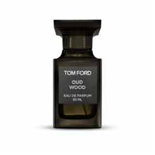 Tom Ford Oud Wood Eau de Parfum 50ml bottle – luxury men's fragrance with oud, sandalwood, and amber notes