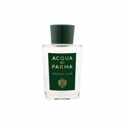 Acqua Di Parma Colonia Club Sample full bottle image on white background – Sample this fragrance at Scent Suave