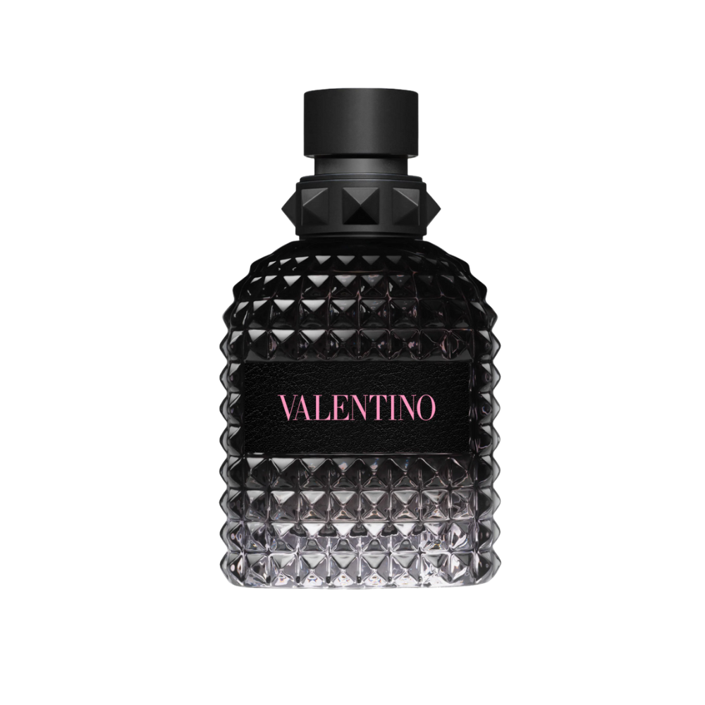 Valentino Uomo Born In Roma Eau de Toilette Sample full bottle image on white background – Sample this fragrance at Scent Suave