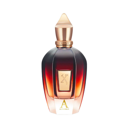 Xerjoff Alexandria II bottle - luxury niche fragrance with amber and oud notes
