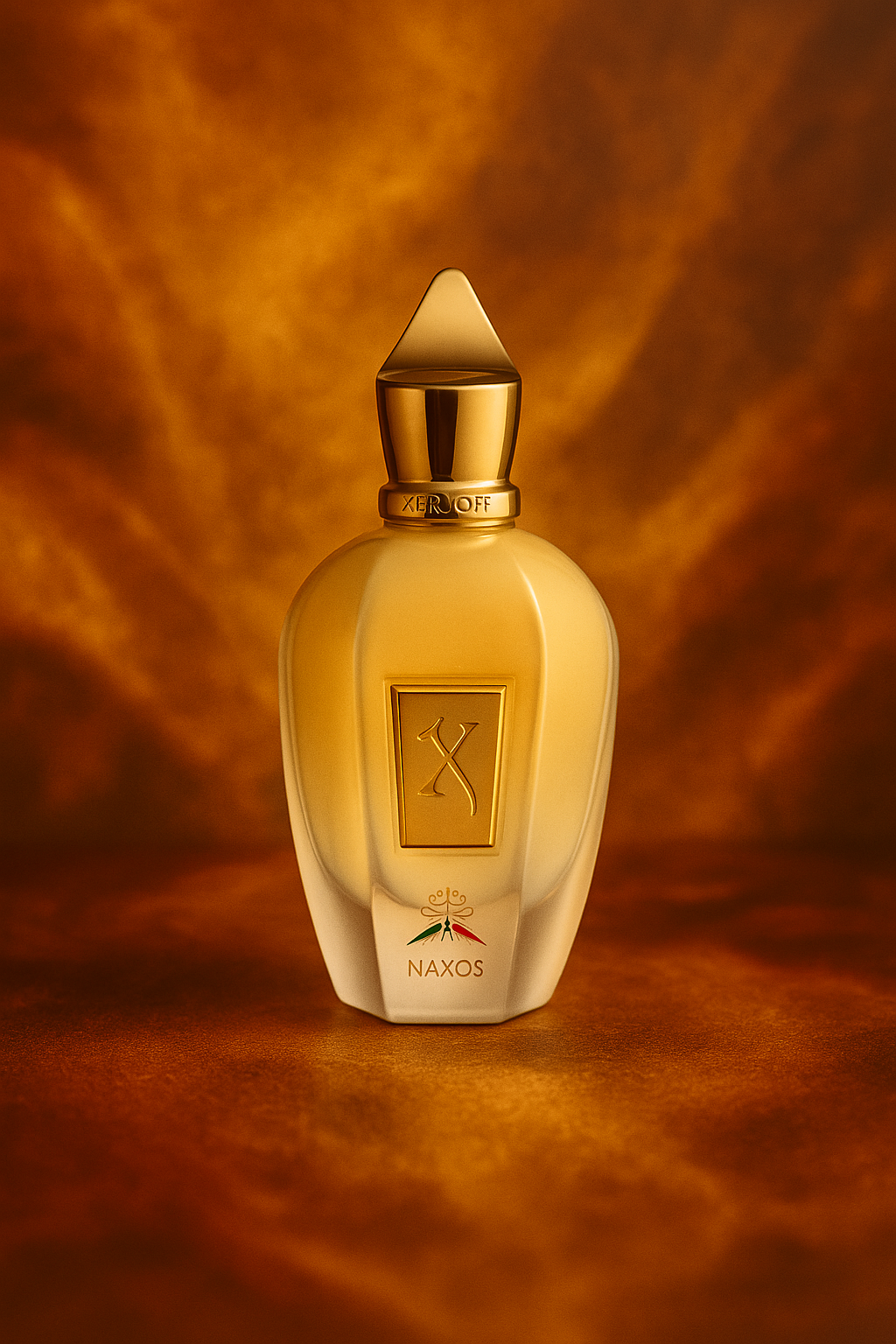Xerjoff Naxos Sample fragrance bottle display – Try a decant from Scent Suave