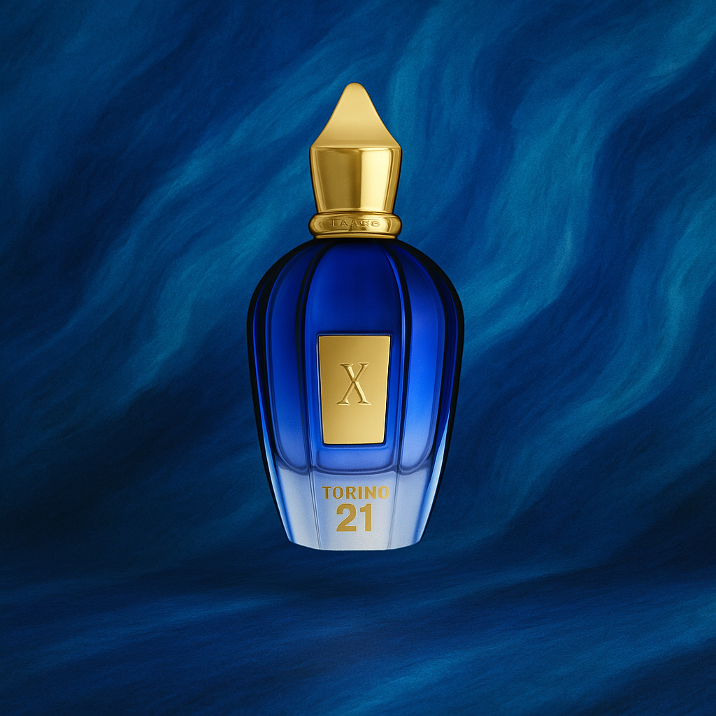 Xerjoff Torino 21 Sample fragrance bottle display – Try a decant from Scent Suave