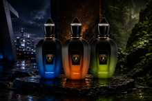 Buy Xerjoff x Lamborghini Discovery Pack samples including Avanguardia, Fierezza, and Perseveranza in travel and sample sizes from Scent Suave