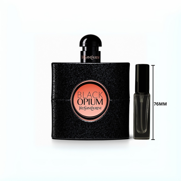 YSL Black Opium Eau de Parfum Sample | Bold Coffee Vanilla Perfume