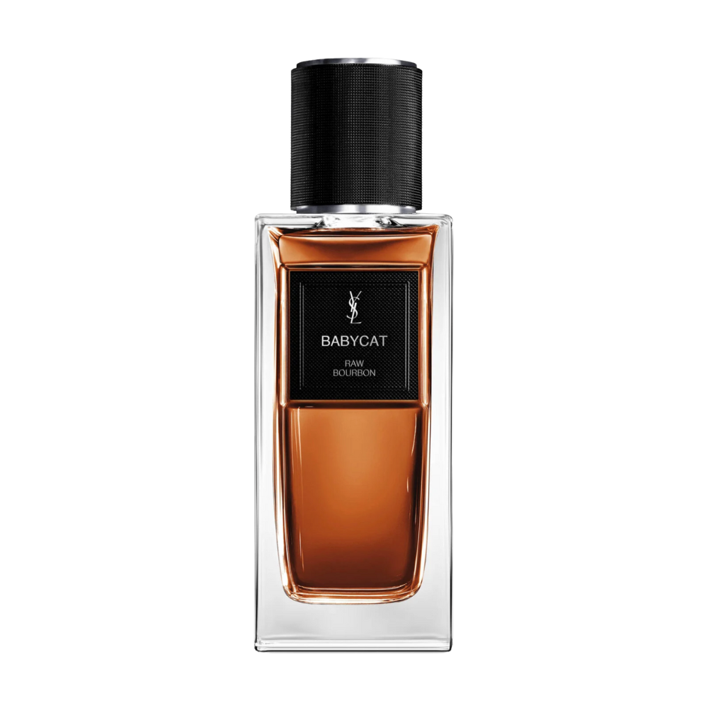 Yves Saint Laurent Babycat Sample full bottle image on white background – Sample this fragrance at Scent Suave
