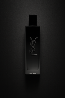 Yves Saint Laurent Myslf Eau De Parfum Sample fragrance bottle display – Try a decant from Scent Suave