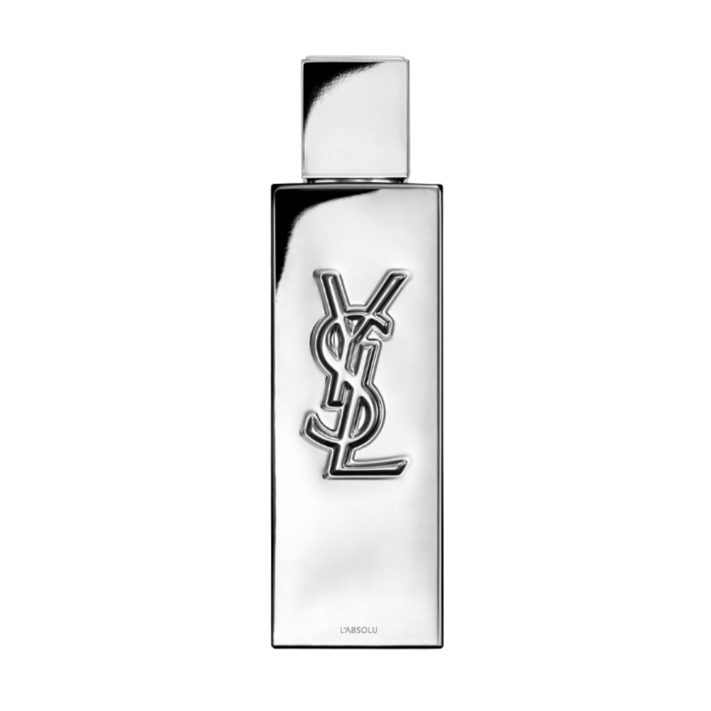 Yves Saint Laurent Myslf L’Absolu fragrance bottle isolated on white background