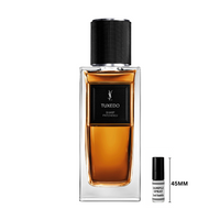 Yves Saint Laurent Tuxedo Sample full bottle image on white background – Sample this fragrance at Scent Suave
