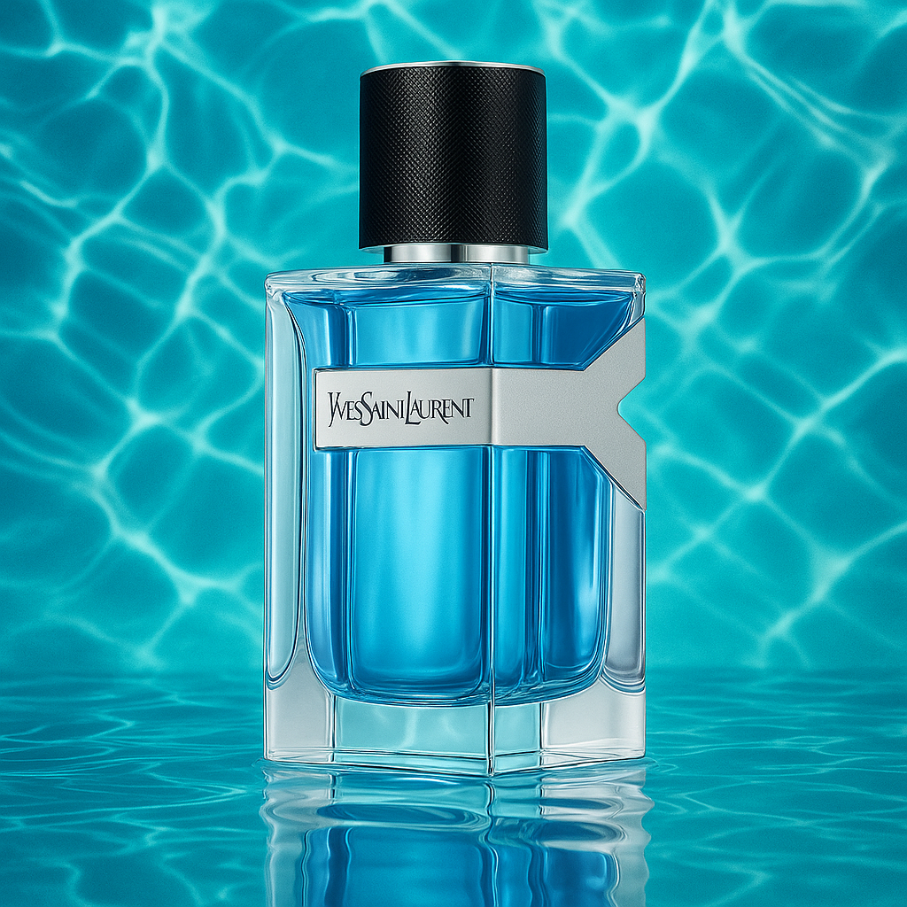 Yves Saint Laurent Y Eau de Toilette Sample fragrance bottle display – Try a decant from Scent Suave
